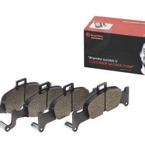 Brembo Brake Pad, Fmsi Number D1897-9125, Low-Metallic, Set of 4 – P85164