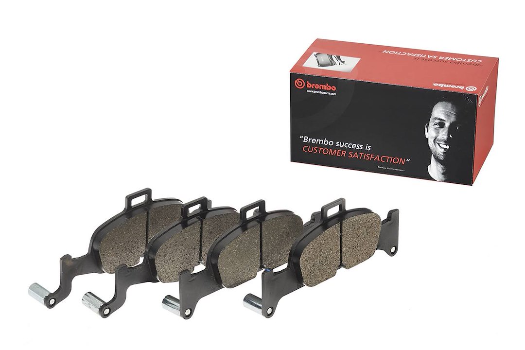 Brembo Brake Pad, Fmsi Number D1897-9125, Low-Metallic, Set of 4 – P85164