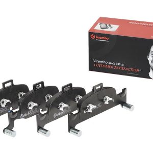 Brembo Brake Pad, Fmsi Number D1897-9125, Low-Metallic, Set of 4 – P85164