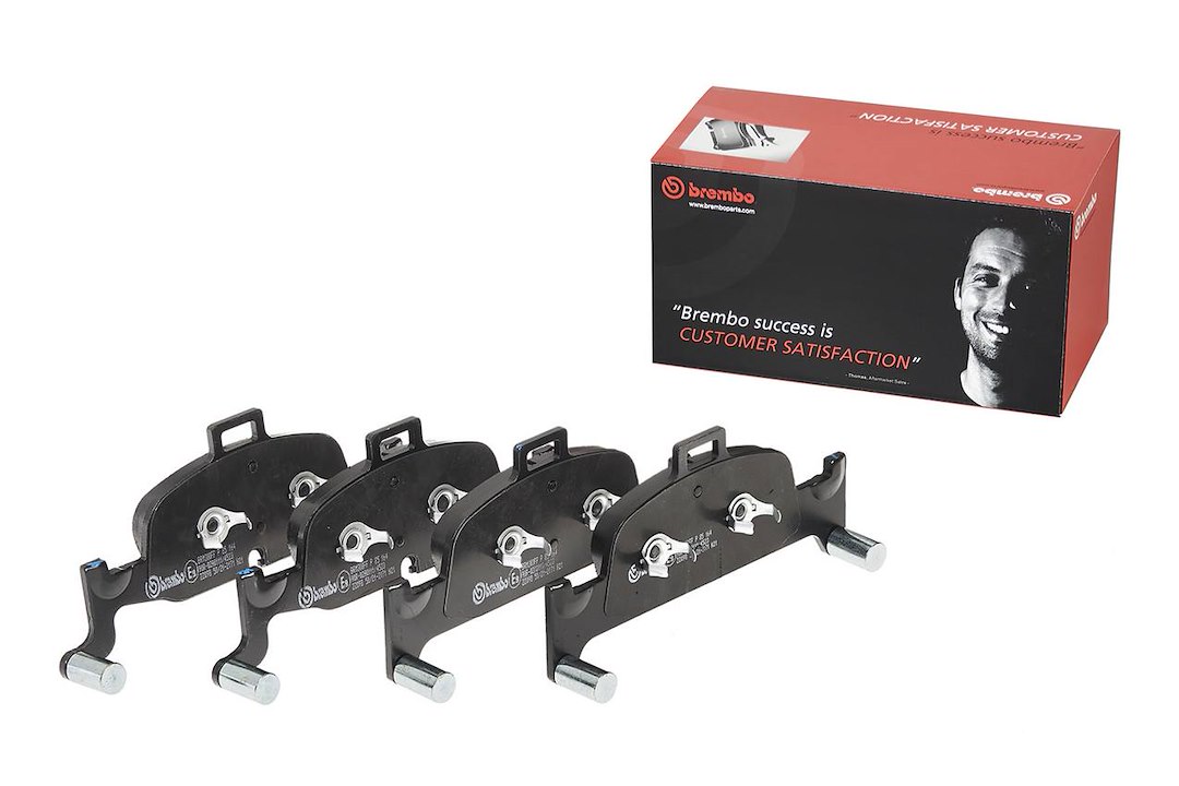 Brembo Brake Pad, Fmsi Number D1897-9125, Low-Metallic, Set of 4 – P85164