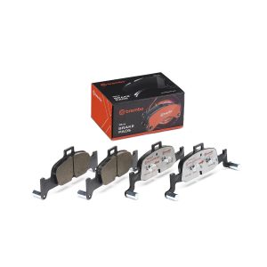 Brembo Brake Pad, Xtra Line, Fmsi Number D1897-9125, Low-Metallic, Set of 4, With Mounting Hardware – P85164X