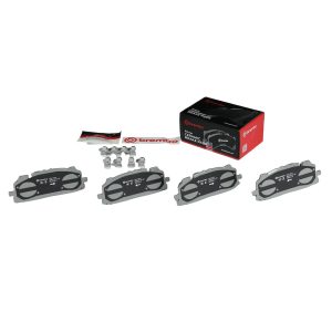 Brembo Brake Pad, Nao, Fmsi Number D1894-9122, Ceramic, Set of 4, With Hardware – P85165N