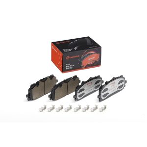 Brembo Brake Pad, Xtra Line, Fmsi Number D1894-9122, Low-Metallic, Set of 4, With Mounting Hardware – P85165X