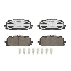 Brembo Brake Pad, Xtra Line, Fmsi Number D1894-9122, Low-Metallic, Set of 4, With Mounting Hardware – P85165X
