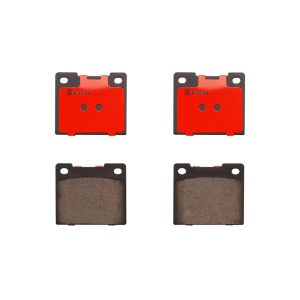 Brembo Brake Pad, Nao, Fmsi Number D31-7255, Ceramic, Set of 4 – P86001N