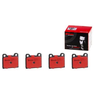 Brembo Brake Pad, Nao, Fmsi Number D861-7736, Ceramic, Set of 4 – P86002N