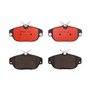 Brembo Brake Pad, Nao, Fmsi Number D634-7512, Ceramic, Set of 4, With Hardware – P86007N
