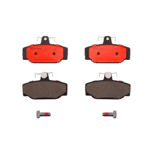Brembo Brake Pad, Nao, Fmsi Number D391-7279, Ceramic, Set of 4, With Hardware – P86009N