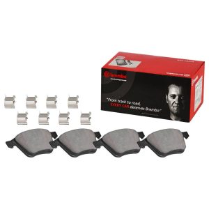 Brembo Brake Pad, Nao, Fmsi Number D783-7651, Ceramic, Set of 4 – P86013N