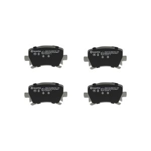 Brembo Brake Pad, Nao, Fmsi Number D1307-8422, Ceramic, Set of 4, With Hardware – P86021N