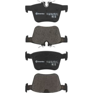 Brembo Brake Pad, Fmsi Number D1821-9057, Low-Metallic, Set of 4 – P86029