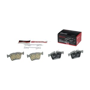 Brembo Brake Pad, Nao, Fmsi Number D1821-9057, Ceramic, Set of 4 – P86029N
