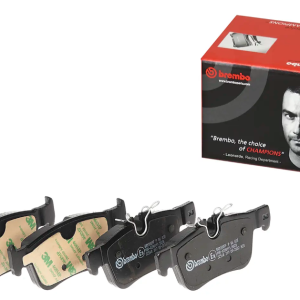 Brembo Brake Pad, Prime Line, Fmsi Number D1938-9163, Low-Metallic, Set of 4 – P86030