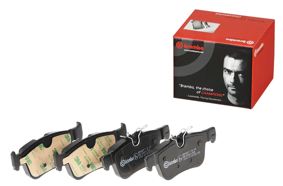 Brembo Brake Pad, Prime Line, Fmsi Number D1938-9163, Low-Metallic, Set of 4 – P86030