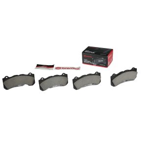 Brembo Brake Pad, Nao, Fmsi Number D2143-9383, Ceramic, Set of 4, With Brake Lubricant – P86034N