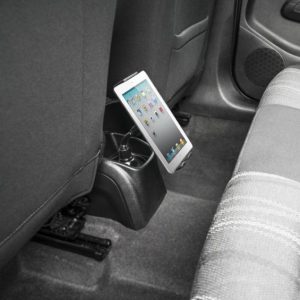 Bracketron Tablet Mount, Phabgrip, Fits Phablet Style Smartphones/ Tablets, Mounts to 3-3/4 Inch Diameter Cup Holder, Black – BT1-657-2
