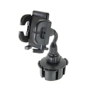 Bracketron Cell Phone Mount, Cup-It ™, For 4-1/2 Inch Wide MP3 Players/ Cellular Phones/ GPS/ Satellite Radios, 360 Degree Rotating – UCH-101-BL