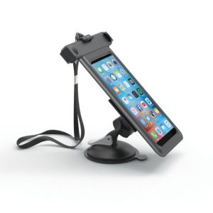 Bracketron Cell Phone Mount, Griplox, Fits 3-1/2 Inch Width X 6-3/4 Inch Tall Mobile Phones, 360 Degree Rotating – XV1-863-2