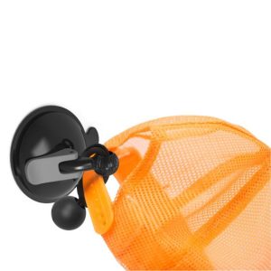 Bracketron Suction Cup, Griplox, Use to Secure Hats/ Life Jackets/ Towels/ Paddles, Black, Pack of 3 – XV1-967-2