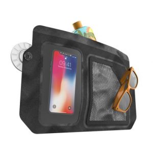 Bracketron Ipod/ Iphone/ Smartphone Mount, Griplox, Suction Cup Mount Tote for Smartphones/ Tablets/ Wallets/ Sunglasses, Non-Rotating – XV1-968-2