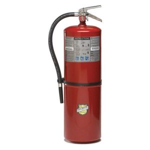 Buckeye Fire Fire Extinguisher, Ul/Ulc Rated 10-A:160-B:C, Dry Chemical Agent, Not U.s. Coast Guard Approved, 30 Pound Bottle, Steel, Red – 12905