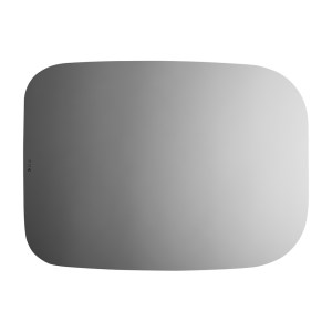 Burco Mirror Exterior Mirror Glass, Redi Cuts®, Standard Mirror, Manual, Non-Heated, Without Turn Signal Indicator, Flat Surface, Single – 2216