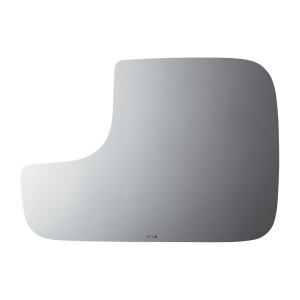 Burco Mirror Exterior Mirror Glass, Redi Cuts®, Towing Mirror, Manual, Non-Heated, Without Turn Signal Indicator, Flat Surface, Single – 2763