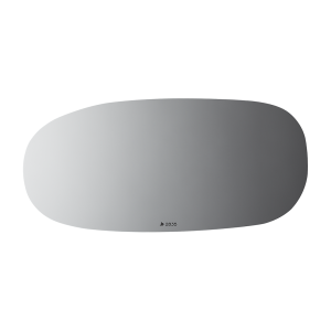 Burco Mirror Exterior Mirror Glass, Redi Cuts®, Standard Mirror, Electric, Non-Heated, Without Turn Signal Indicator, Flat Surface, Single – 2835