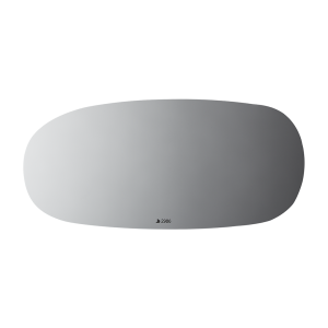 Burco Mirror Exterior Mirror Glass, Redi Cuts®, Standard Mirror, Electric, Non-Heated, Without Turn Signal Indicator, Flat Surface, Single – 2986