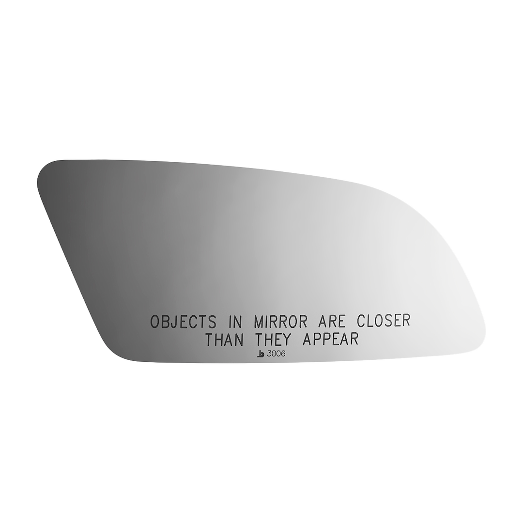 Burco Mirror Exterior Mirror Glass, Redi Cuts®, Standard Mirror, Non-Heated, Without Turn Signal Indicator, Convex Surface, Single – 3006