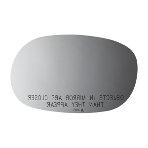 Burco Mirror Exterior Mirror Glass, Redi Cuts®, Standard Mirror, Manual, Non-Heated, Without Turn Signal Indicator, Convex Surface, Single – 3183