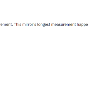 Burco Mirror Exterior Mirror Glass, Redi Cuts®, Standard Mirror, Electric, Heated, Without Turn Signal Indicator, Convex Surface, Blue, Single – 7142H