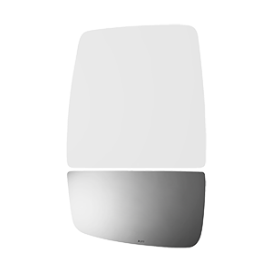 Burco Mirror Exterior Mirror Glass, Redi Cuts®, Towing Mirror, Non-Heated, Without Turn Signal Indicator, Convex Surface, Single – 3915