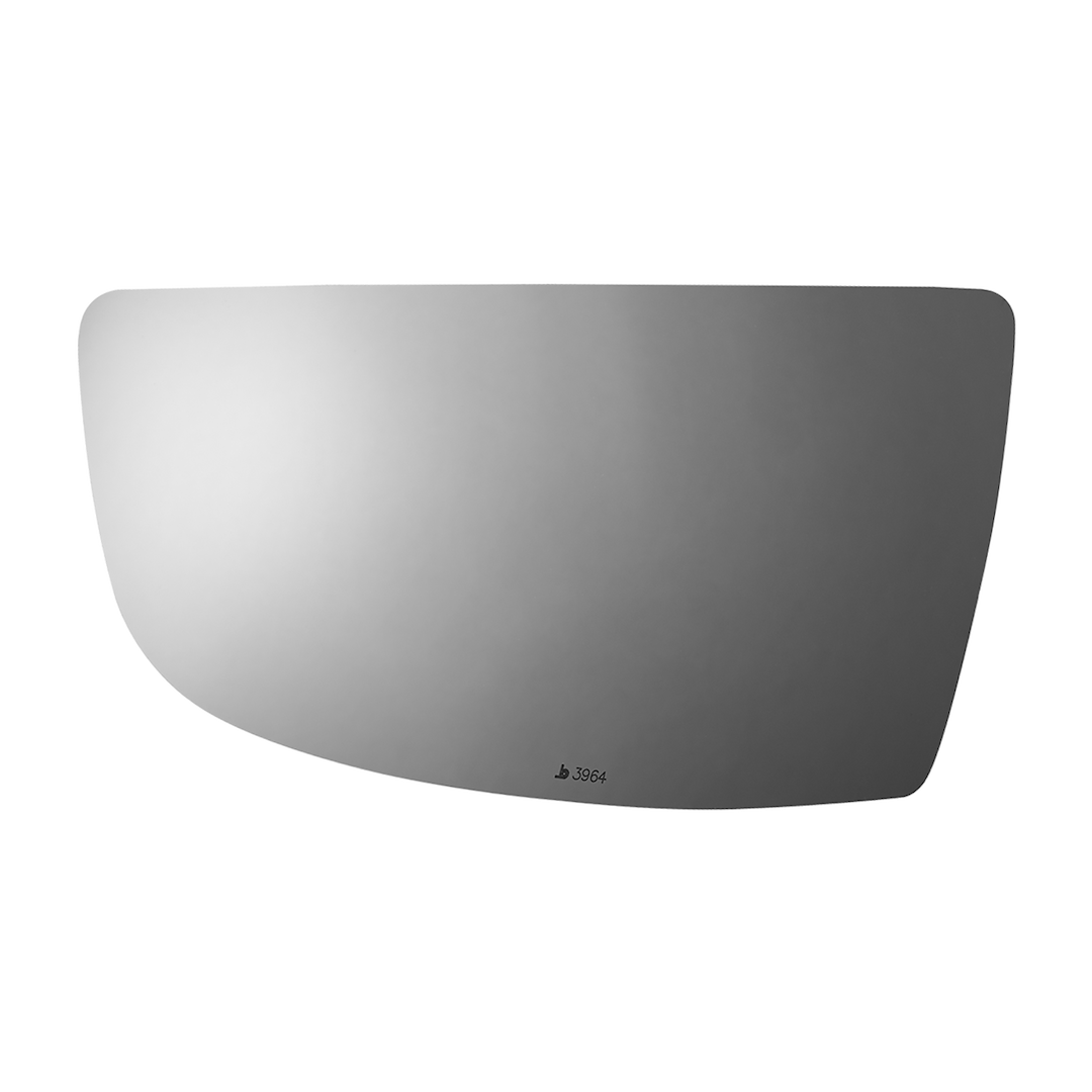 Burco Mirror Exterior Mirror Glass, Redi Cuts®, Towing Mirror, Non-Heated, Without Turn Signal Indicator, Convex Surface, Single – 3964