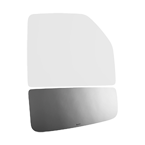 Burco Mirror Exterior Mirror Glass, Redi Cuts®, Towing Mirror, Non-Heated, Without Turn Signal Indicator, Convex Surface, Single – 3971