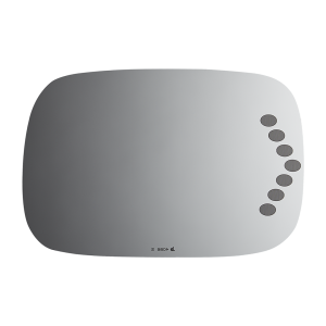 Burco Mirror Exterior Mirror Glass, Redi Cuts®, Standard Mirror, Electric, Non-Heated, With Turn Signal Indicator, Flat Surface, Single – 4086S