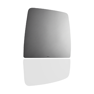 Burco Mirror Exterior Mirror Glass, Redi Cuts®, Towing Mirror, Non-Heated, Without Turn Signal Indicator, Flat Surface, Single – 4203