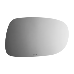 Burco Mirror Exterior Mirror Glass, Redi Cuts®, Standard Mirror, Electric, Non-Heated, Without Turn Signal Indicator, Flat Surface, Single – 4262