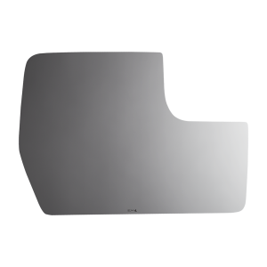 Burco Mirror Exterior Mirror Glass, Redi Cuts®, Towing Mirror, Non-Heated, Without Turn Signal Indicator, Flat Surface, Single – 4438