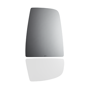 Burco Mirror Exterior Mirror Glass, Redi Cuts®, Towing Mirror, Non-Heated, Without Turn Signal Indicator, Flat Surface, Single – 4587