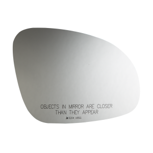 Burco Mirror Exterior Mirror Glass, Redi-Set-Go®, Standard Mirror, Electric, Heated, Without Turn Signal Indicator, Convex Surface, Single – 5204HRSG