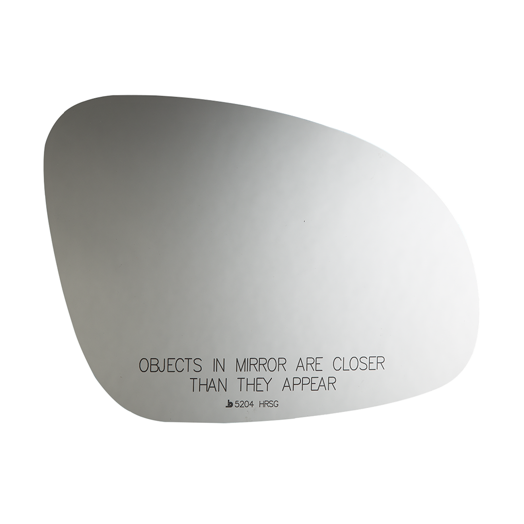 Burco Mirror Exterior Mirror Glass, Redi-Set-Go®, Standard Mirror, Electric, Heated, Without Turn Signal Indicator, Convex Surface, Single – 5204HRSG