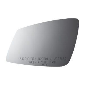 Burco Mirror Exterior Mirror Glass, Redi Cuts®, Standard Mirror, Non-Heated, Without Turn Signal Indicator, Convex Surface, Single – 5370