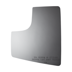 Burco Mirror Exterior Mirror Glass, Redi Cuts®, Towing Mirror, Non-Heated, Without Turn Signal Indicator, Convex Surface, Single – 5610