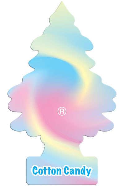 Car Freshner Air Freshener, Little Trees ®, Cotton Candy, Hangable – U1P-10282
