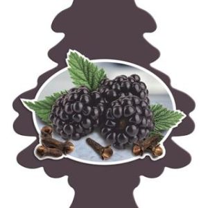Car Freshner Air Freshener, Little Trees ®, Blackberry Clove Scent, Hangable – U1P-17343