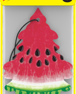 Car Freshner Air Freshener, Little Trees ®, Watermelon Scent, Pink, Hangable, Pack of 3 – U3S-32020