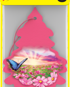 Car Freshner Air Freshener, Little Trees ®, Morning Fresh Scent, Pink, Hangable, Set of 3 – U3S-32028