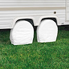Classic Acc Tire Cover, Single Tire Cover, For 37 Inch to 41 Inch Wheel Diameter/ 9.25 Inch Tire Width, Slip on, Snow White, Vinyl, Pack of 2 – 76270