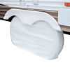 Classic Acc Tire Cover, Double Tire Cover, For 30 Inch to 33 Inch Wheel Diameter/ 8 Inch Tire Width, Slip on, Snow White, Vinyl – 80-211-052801-00